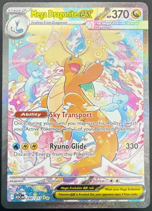Mega Dragonite ex AI grade estimate